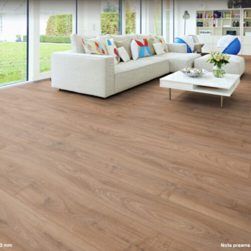 Panel laminowany H03 Dąb miedziany brąz, długa deska