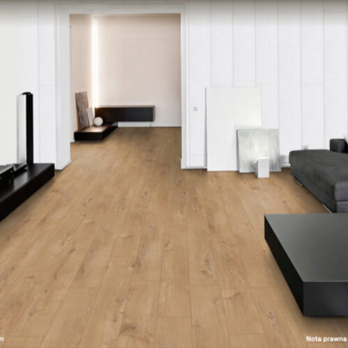 Panel laminowany Dąb złoty brąz, deska