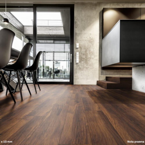 Panel laminowany H05 Kasztan aksamitny brąz, długa deska